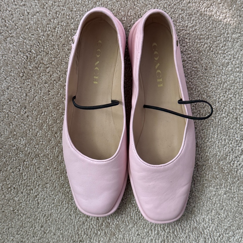 Coach Emilia Mary Jane in Soft Pink size 7.5 - Picture 4 of 6